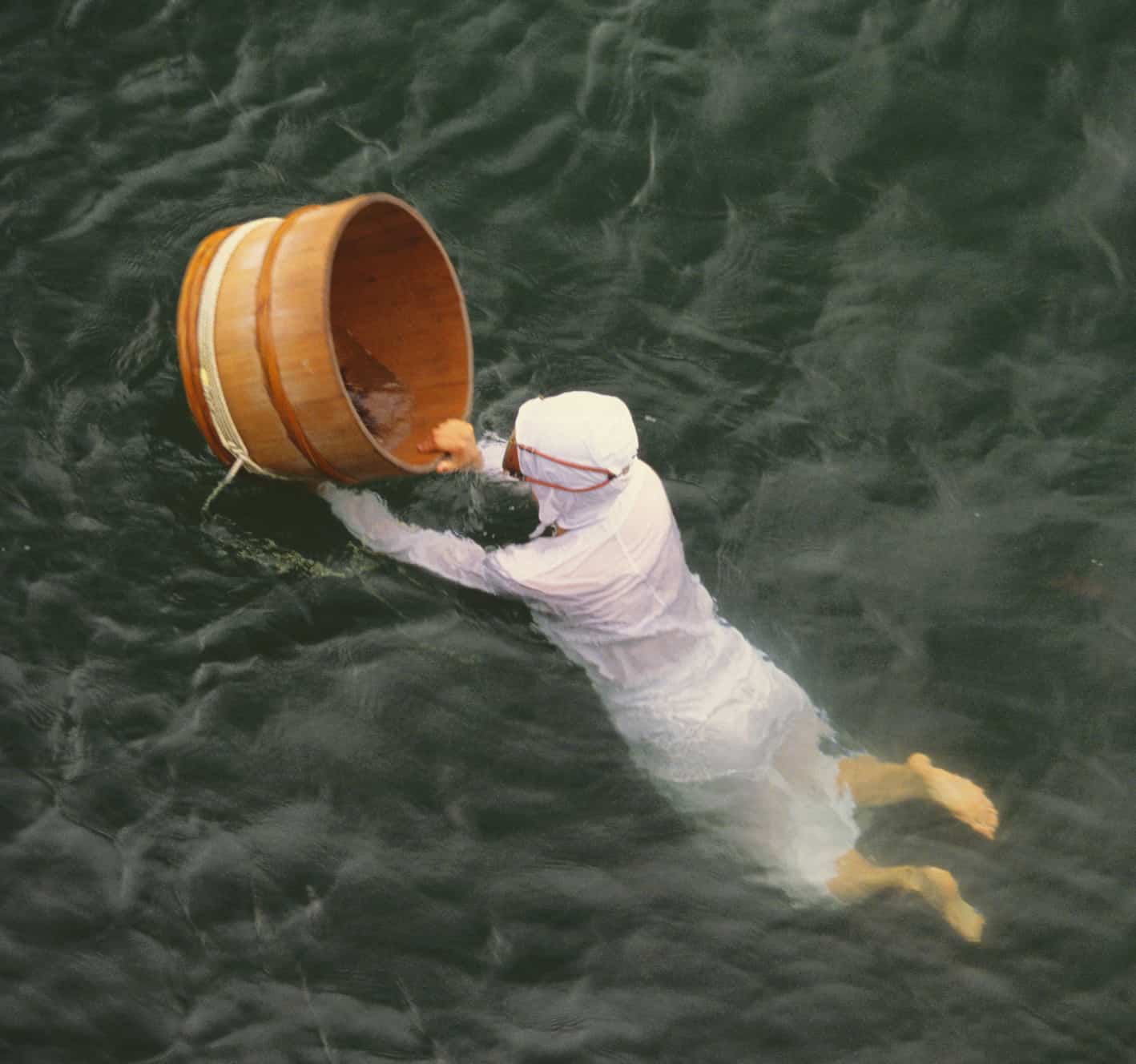 Witness the Legendary Ama Sea Divers in Toba