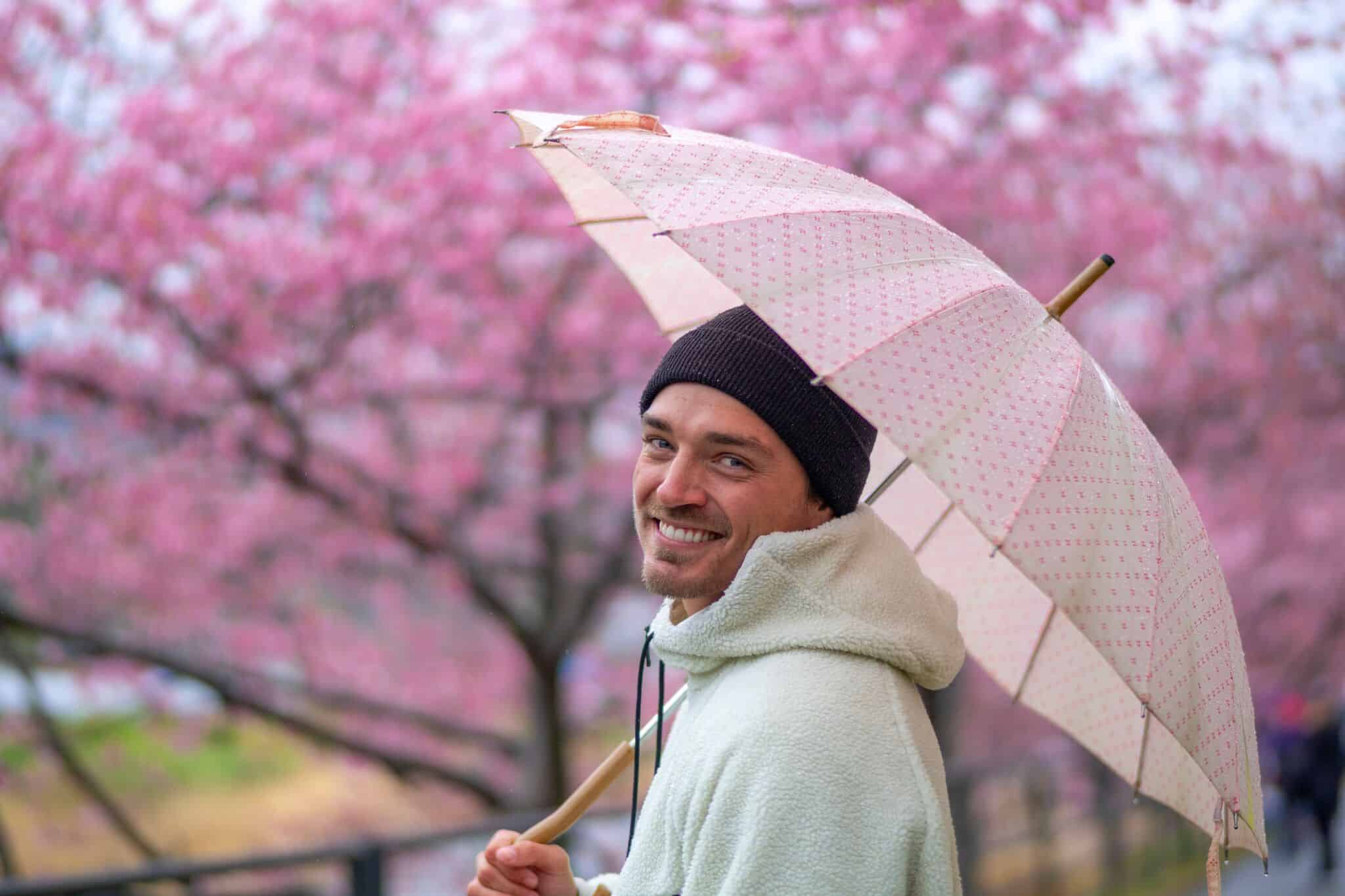 Dean Unglert, Will You Accept… These Japanese Cherry Blossoms?