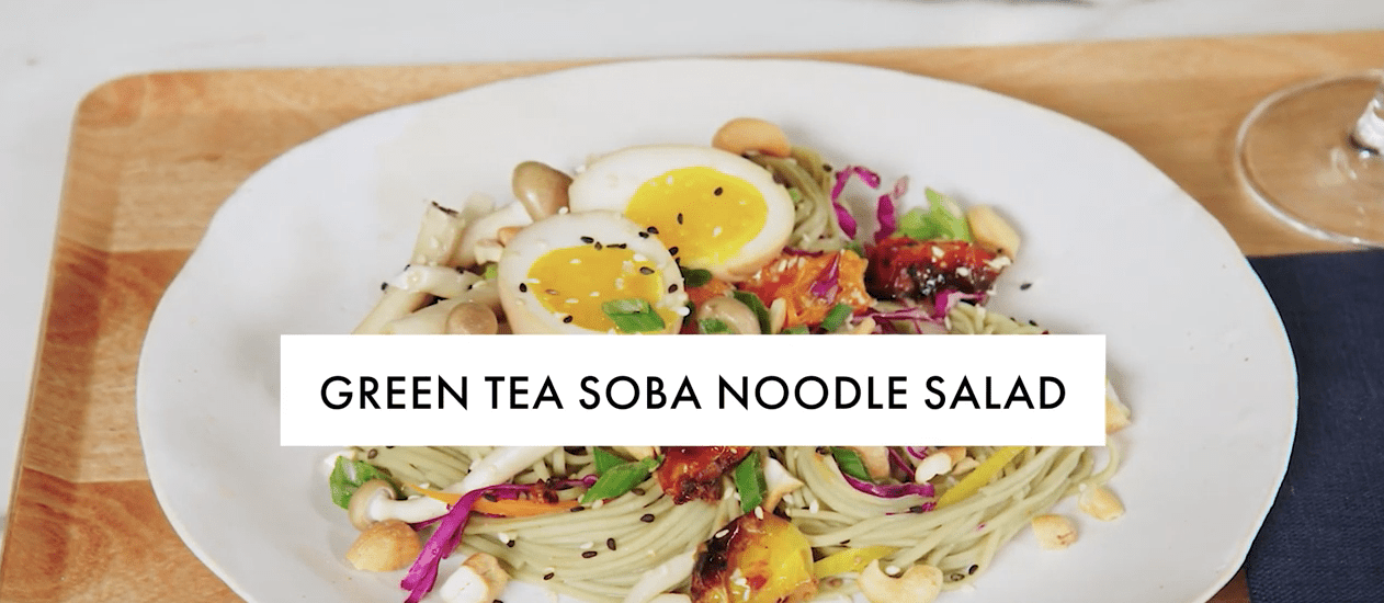 Green Tea Soba Noodle Salad