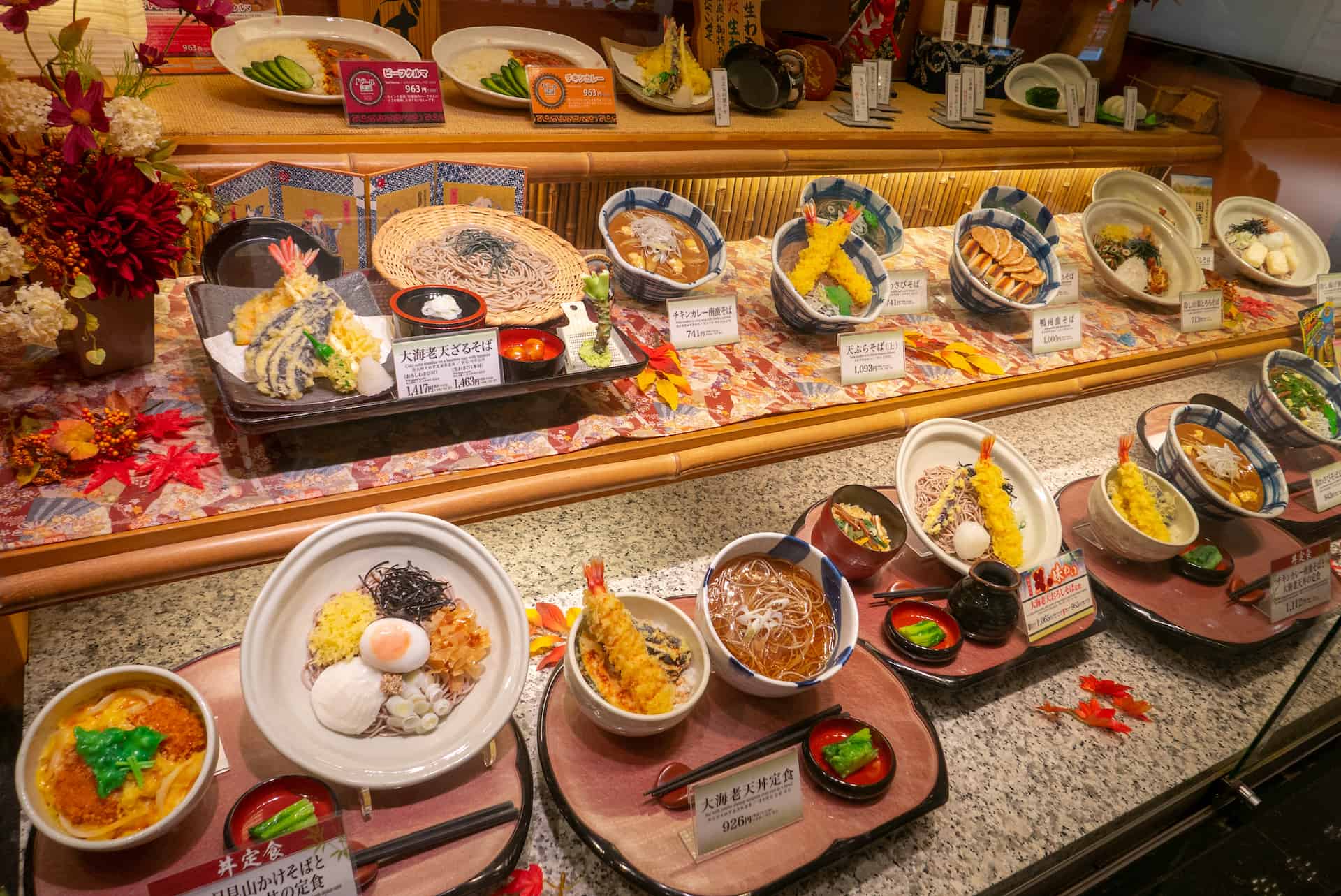 The Story Behind Plastic Foods in Japan