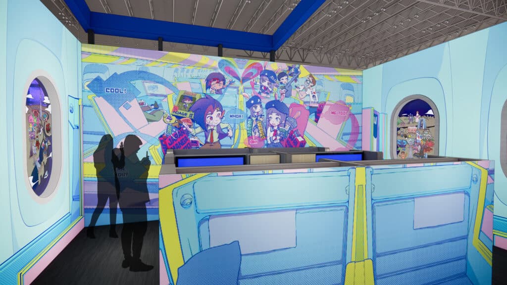 Business Class Seat Experience - Anime Surround Effect